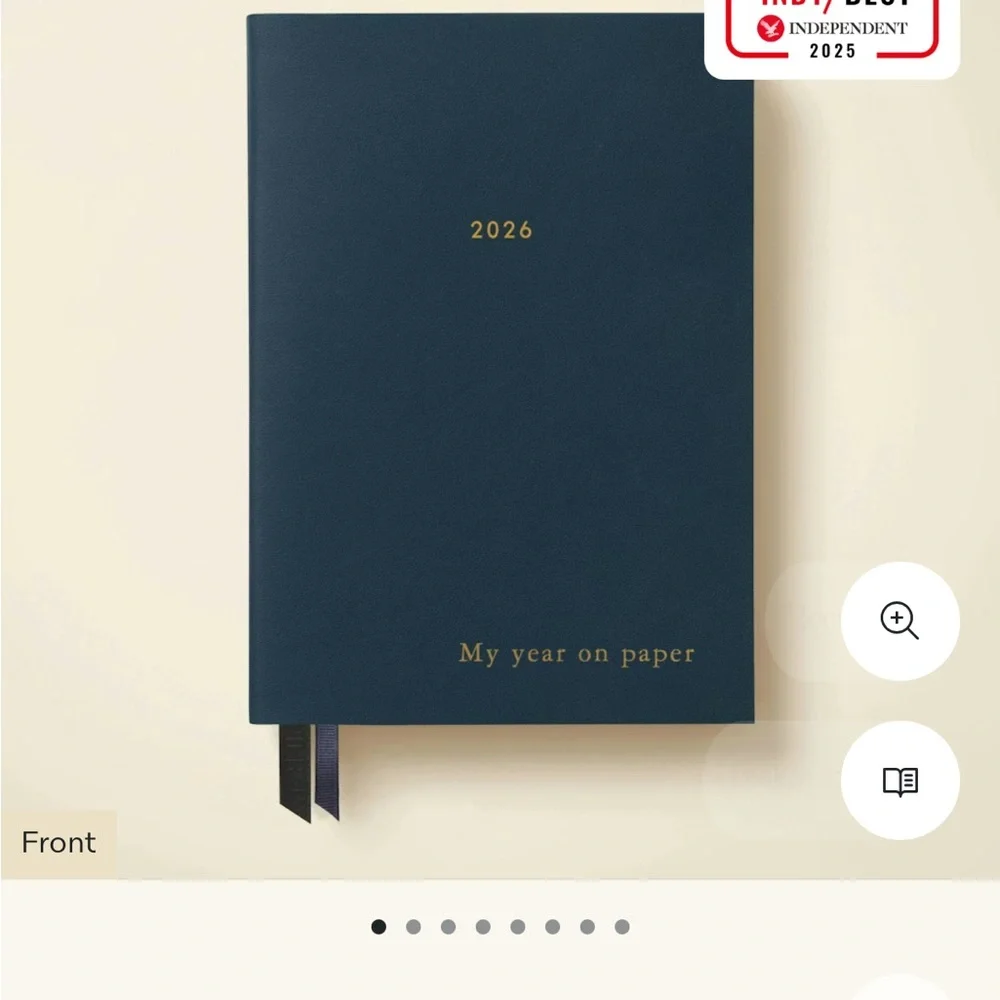 2026 Navy Planner - Let Us Begin Daily Organizer
